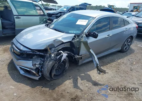 2021 Honda Civic Lx из США, поврежденный, VIN 2HGFC2F65MH529715